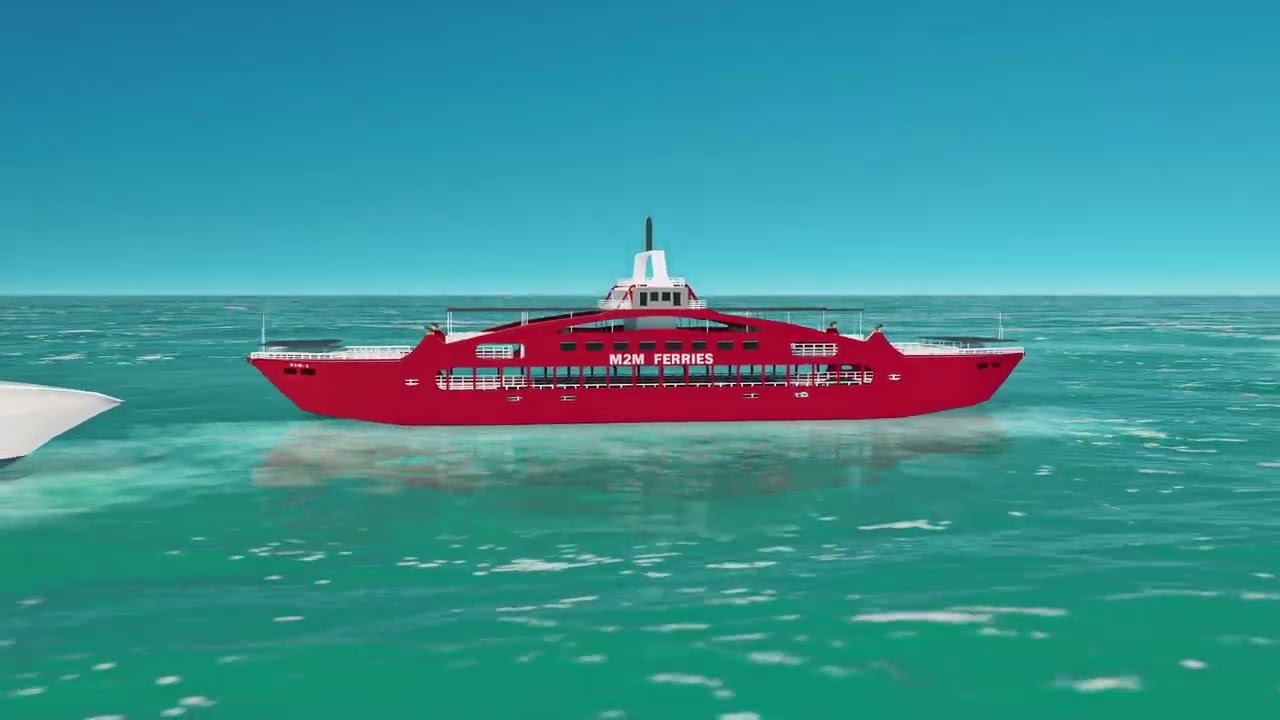 M2M Ferries 3D Animation — Commissioned