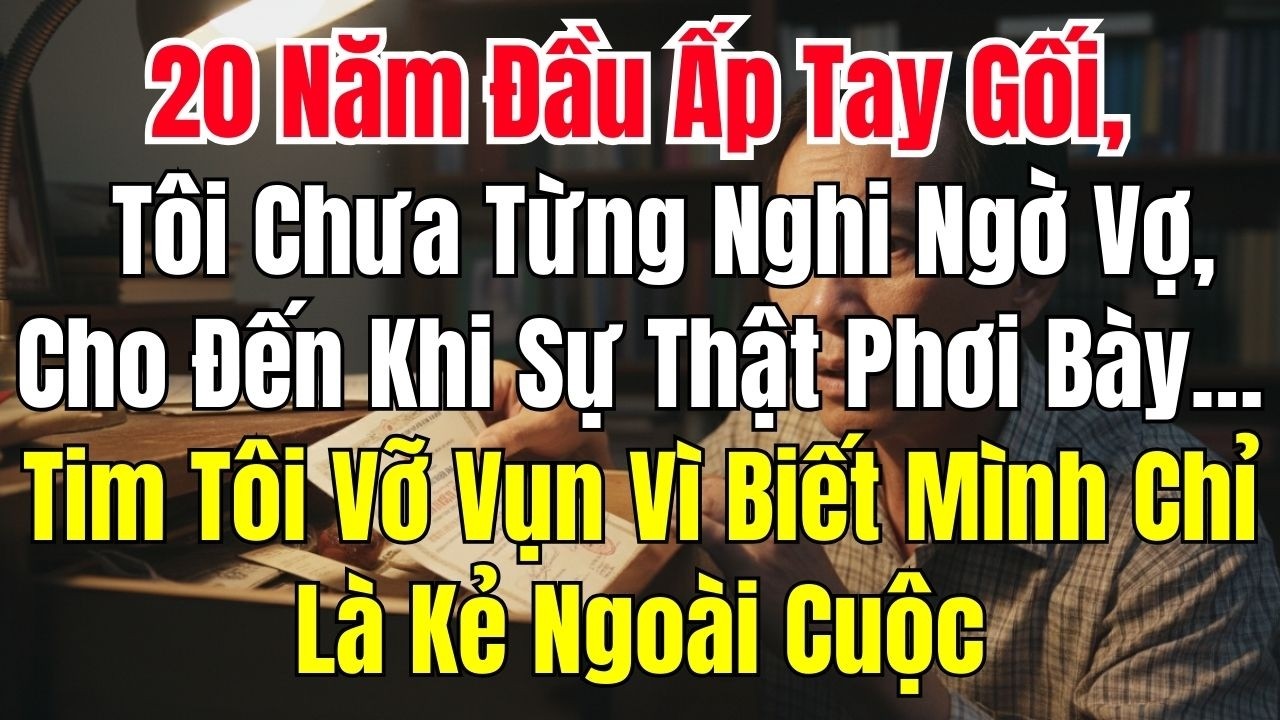 Hai Mươi Năm Đầu Ấp Tay Gối, Tôi Chưa Từng Nghi Ngờ Vợ, Cho Đến Khi Sự Thật Phơi Bày… Tim Tôi Vỡ Vụn