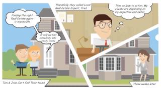 Comic Strip Video Effect Sample 1
