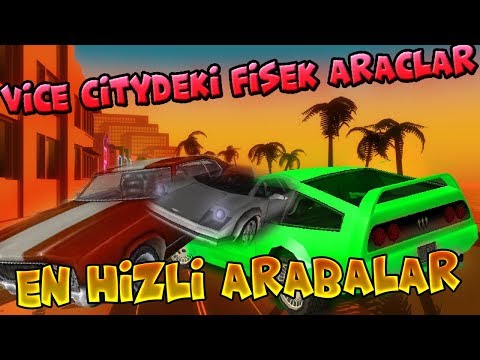 GTA VICE CITY'NİN EN HIZLI ARACI HANGİSİ ?GTA  MOD VİDEOLARI-1