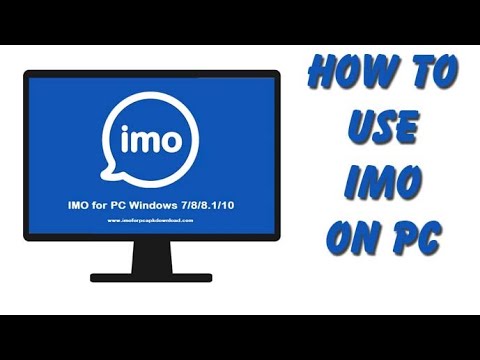 How to Use IMO on Computer | Imo Desktop Mode - YouTube