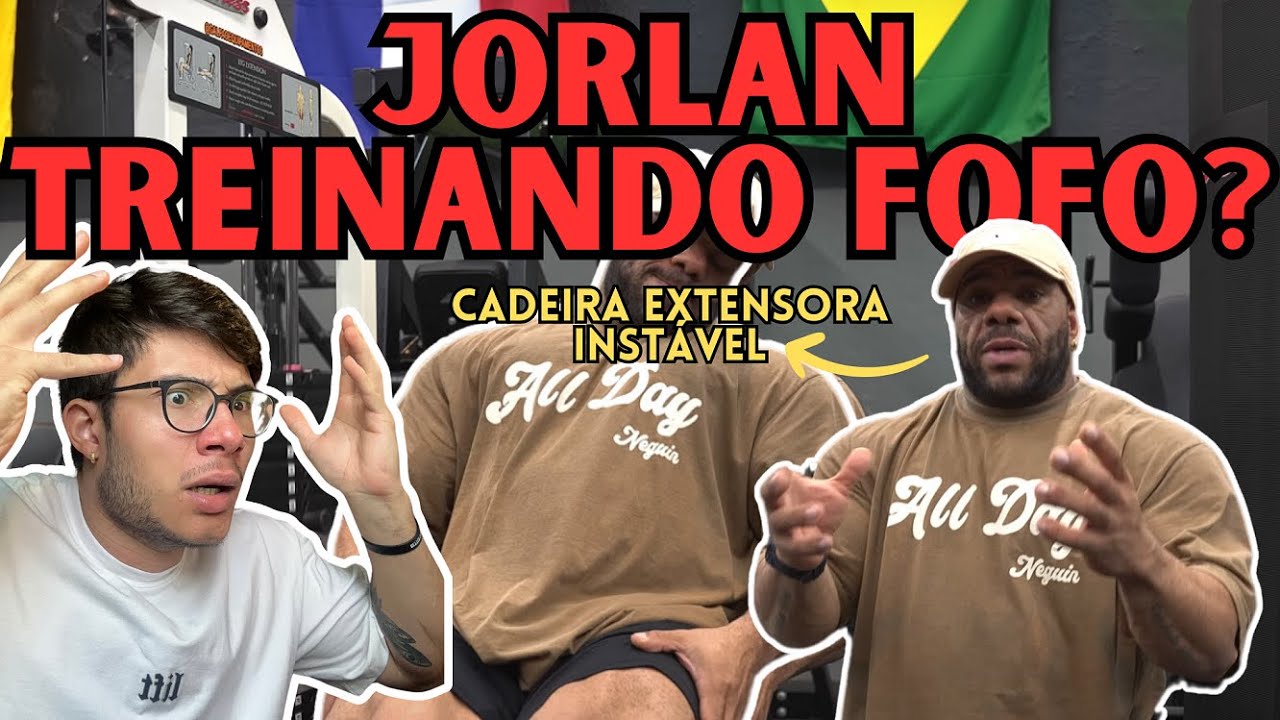 JORLAN ENSINANDO A TREINAR FOFO! (EU JURO QUE ESSE CANAL NÃO É DEDICADO A CORRIGIR O JORLAN)