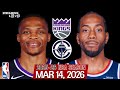 LIVE Kawhi Leonard Vs Russell Westbrook Sacramento Kings Vs Los Angeles Clippers NBA Live Stream