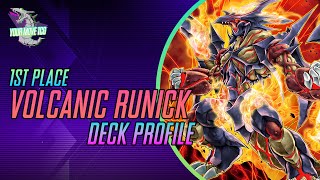 1st Place VOLCANIC Yu-Gi-Oh! Deck Profile - August 2023
