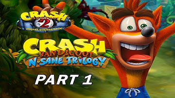 Crash Bandicoot 2: Cortex Strikes Back | Walkthrough Gameplay - Part 1 (No Commentary)