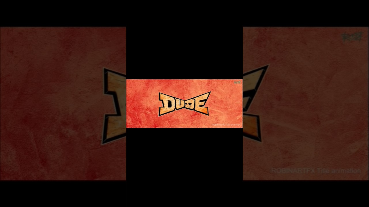 Анимация названий фильмов «Чувак»