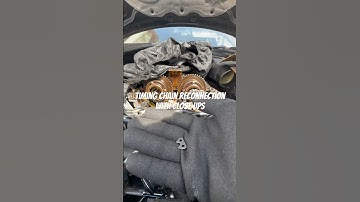 How To Reconnect Timing Chain Link On Mercedes Benz M271 #mercedes #engineering #diy #hack #engineer