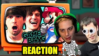 Reacting to Mario Kart Game Bang