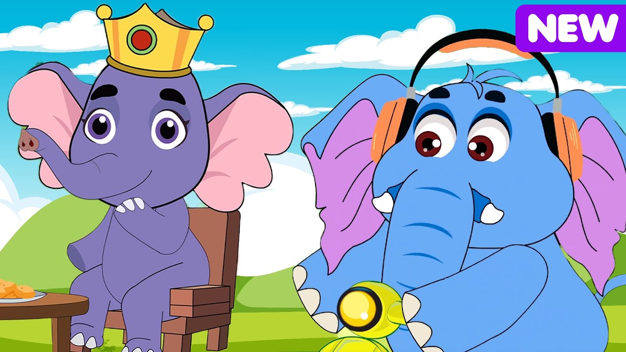 Rhathi Raja Hathi Raja + Ek Mota Hathi and More Hindi Nursery Kids Rhymes | Hindi ...
