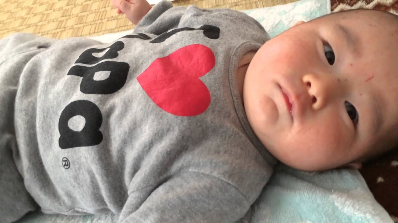 【赤ちゃん】生後3ヶ月前「絵本に反応する」 YouTube