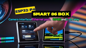 Smart Home DIY with ESP32-P4 86 Box,Wall Switch Box Electrical Outlet#waveshare #esp32 #esp32p4