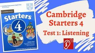 Cambridge Starters 4 - Test 1 - Listening/ Luyện nghe Test 1 screenshot 1