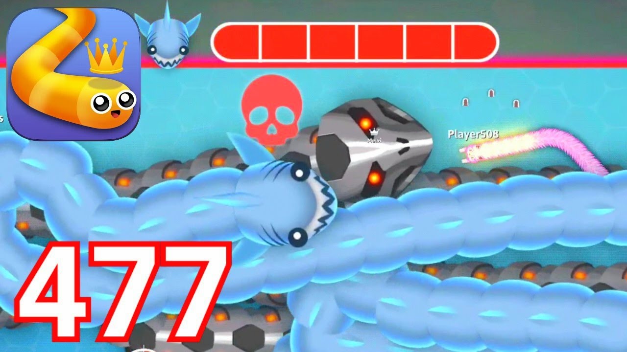 Snake.io-(Gameplay 477)-S-1000 En Buceo Profundo Acuático - YouTube