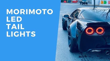 MORIMOTO XD LED Tail Lights for C6 Corvette Installation and Review!