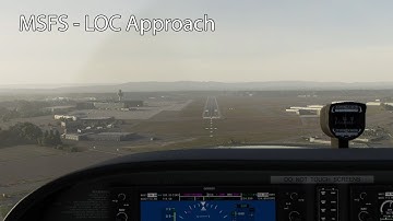 MSFS - Localizer Non-Precision Approach