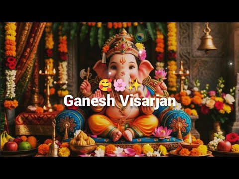 Ganesh Visarjan Status 2026🥰|Ganpati Visarjan Status😍|Ganesh Visarjan Whatsapp Status😘