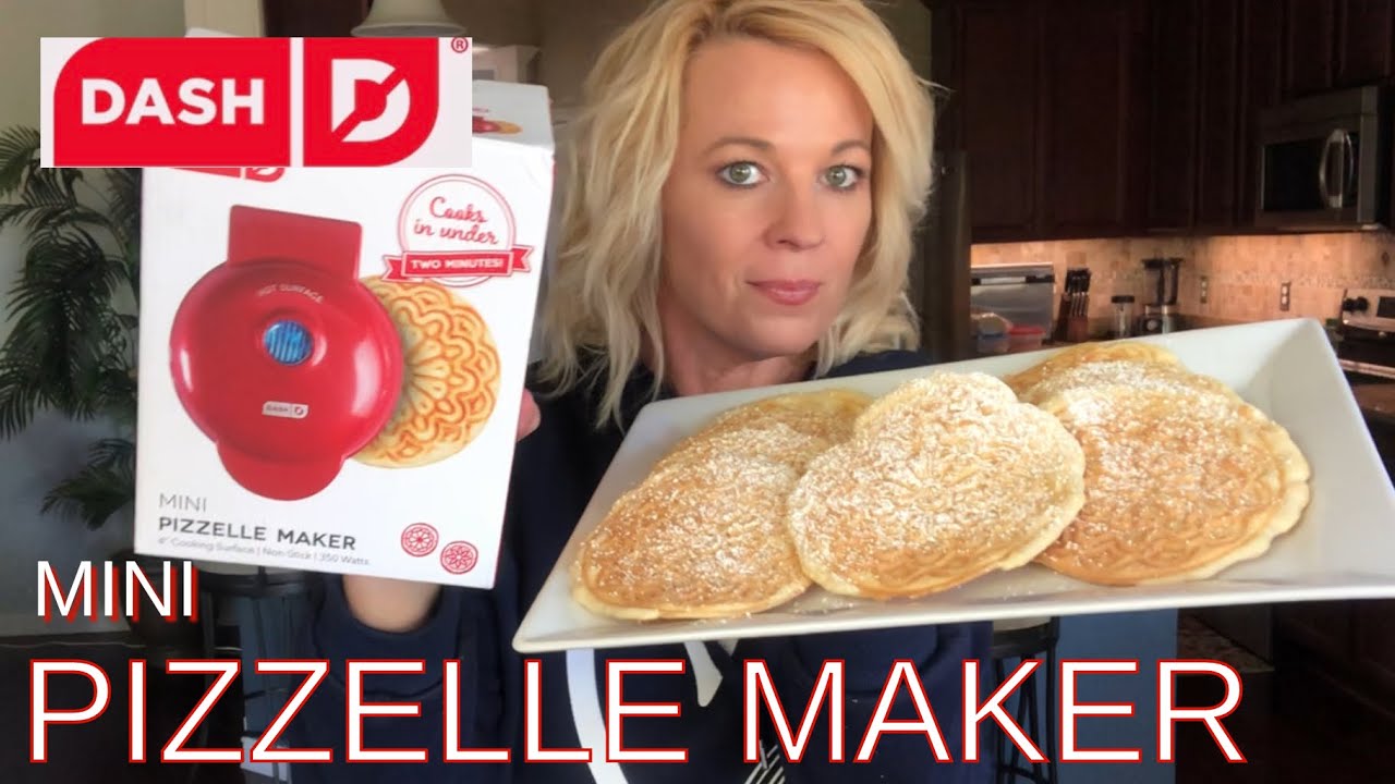 DASH Mini Pizzelle Maker Review 