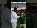 La réaction de Mouhamed Lamine Diatta attaquant de l’Asc Cambérène après leur première victoire !