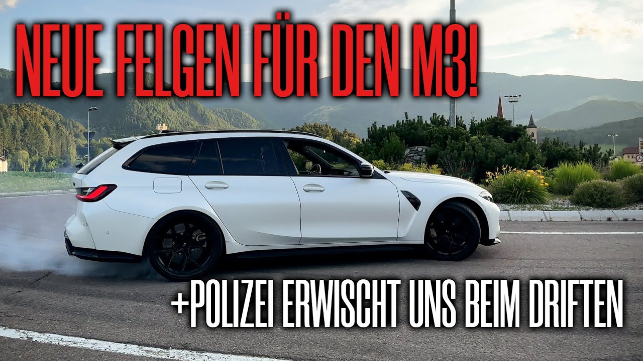 Drift mit Dachbox: BMW M3 Touring G81 im Winter-Einsatz