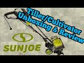 Big Power:Small price | NEW SUNJOE Tiller/ Cultivator review and in-Action clips