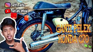 GANTI PELEK HONDA C70 ❗❓
