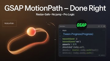 GSAP MotionPath Secrets REVEALED ! Animate Along Any Path