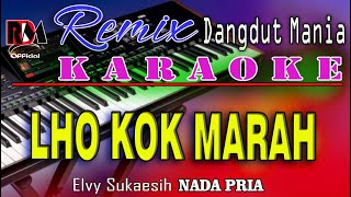 Lho Kok Marah - Dj Mix Dut Orgen Tunggal || Karaoke (Nada Pria) Elvy Sukaesih - RDM Official