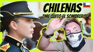 🥰 Militar Español se RINDE a la BELLEZA de las MILITARES CHILENAS 😍