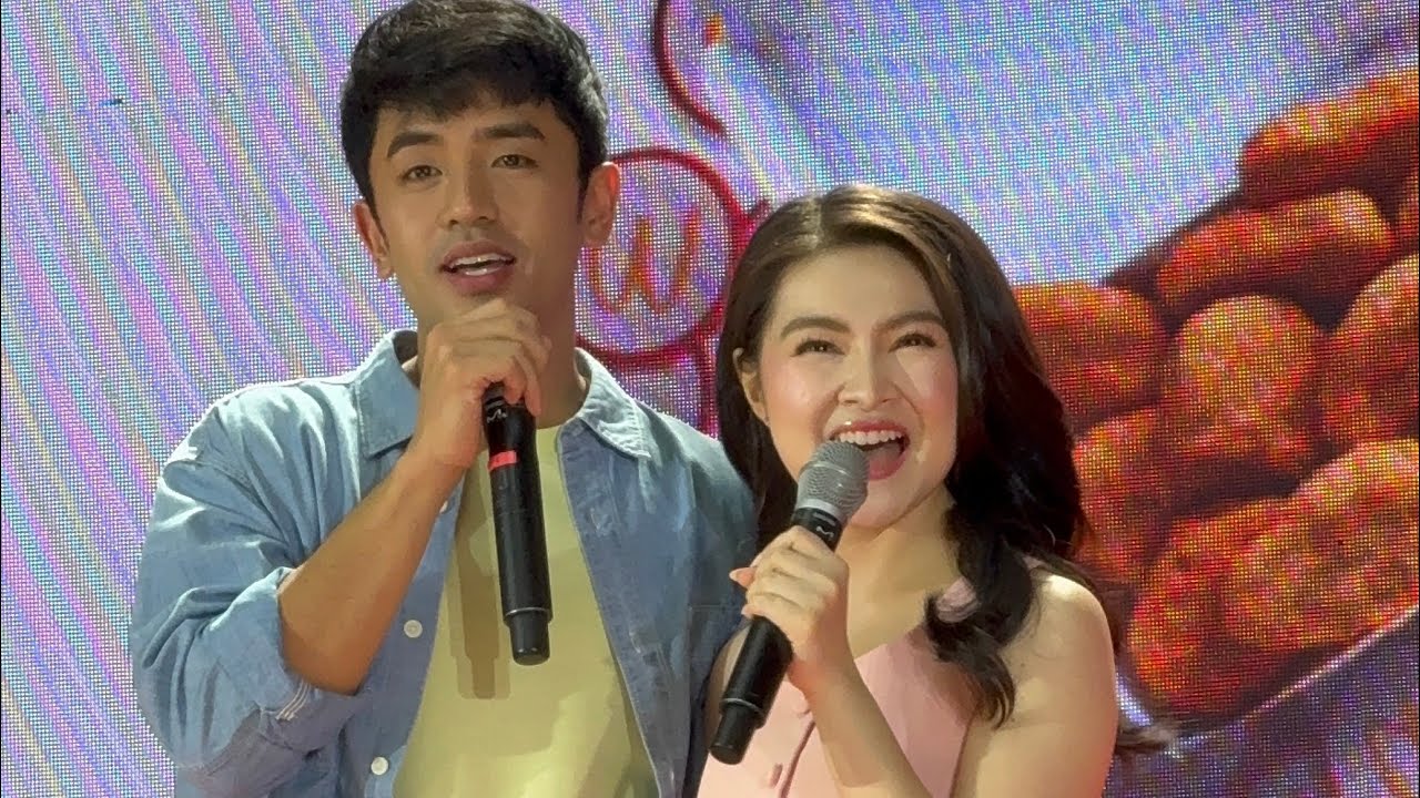 BARDA (Barbie Forteza & David Licauco) sings MAGING SINO KA MAN, nagpakilig sa McDo event #BarDa