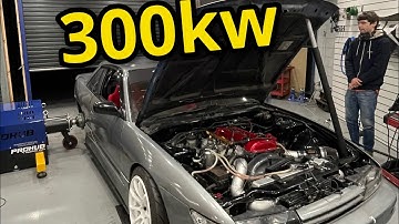 S13 DRIFT CAR DYNO AND FIRST RIPS!! FORGED SR20