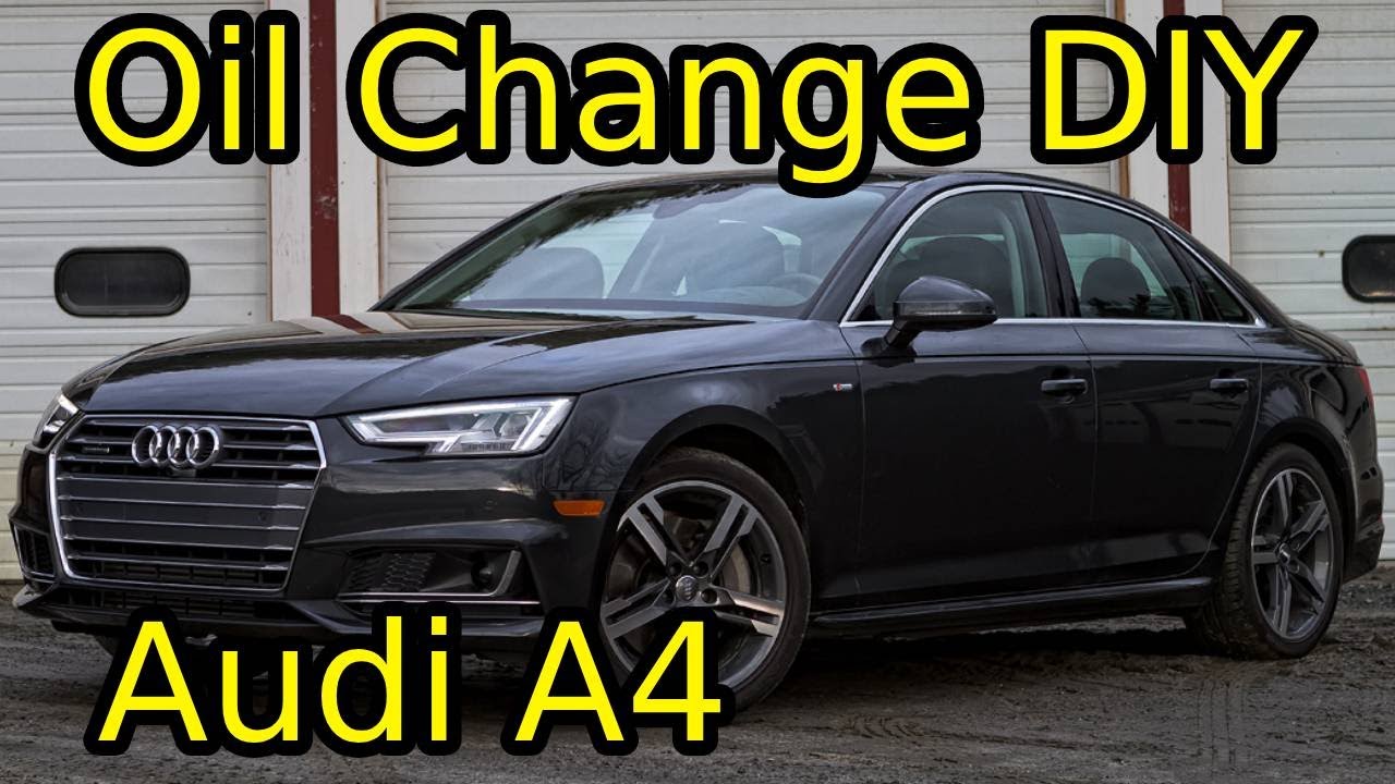 Audi B9 A4 2017-2024 Oil Change DIY (Exctractor Method)