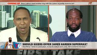 Stephen A.: There's a WHOLE LOT of point guards better than James Harden this year! 😤 | First Take