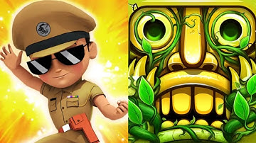 Little Singham VS Temple Run 2 Game 2025 Gameplay Android, ios