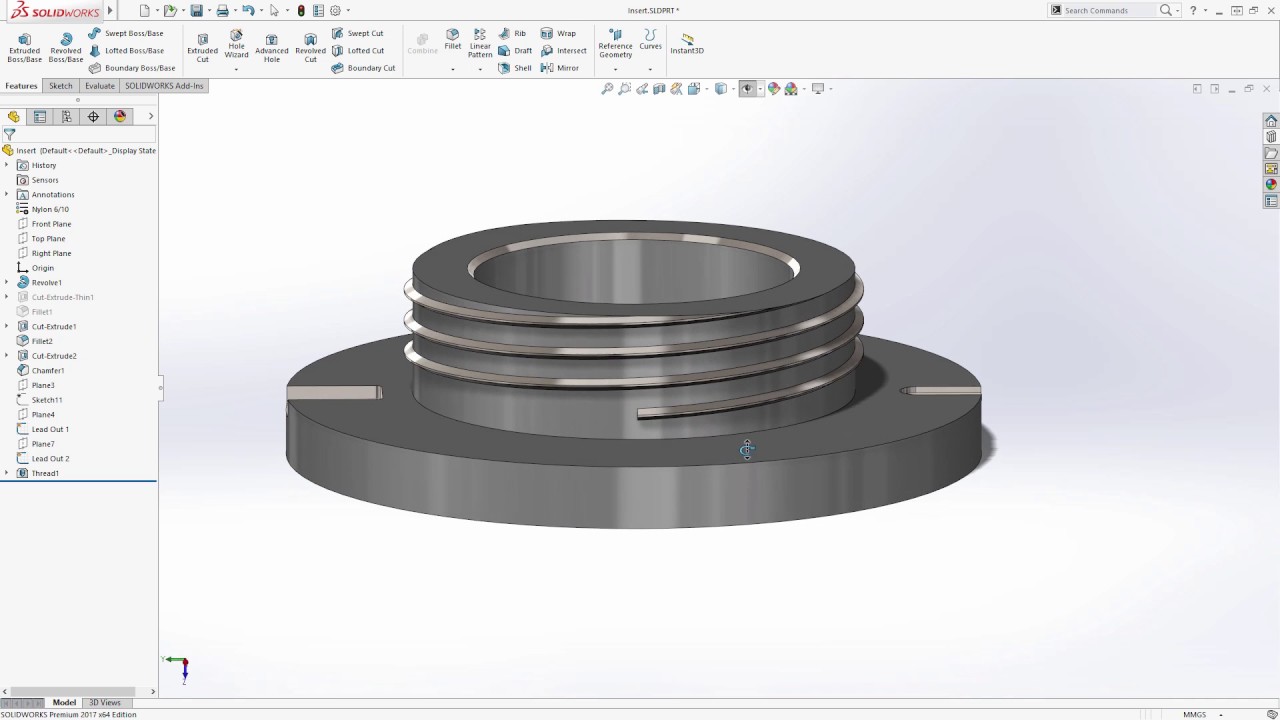 What's New SOLIDWORKS 2017 - Modeling Delighters - YouTube