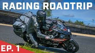 RACING ROAD TRIP EN YAMAHA R7  ► EP 1  ►  4 COURSES + 4.000 KM DE ROAD TRIP  ►