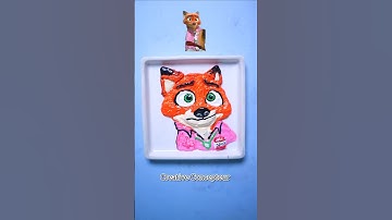 Zootopia 2 color mixing // Guess the mixed colors of Zootopia (part 9) #shorts #zootopia #judy