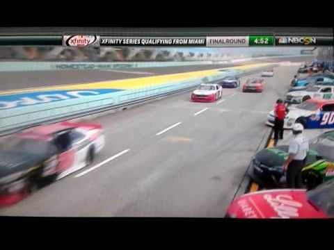 zachary quinto 2016 Ford Ecoboost 300 Last Round of Qualifying