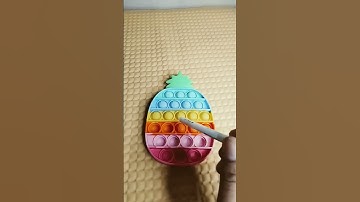 Happy Birthday Pop It #popit #satisfying #popitfidget #oddlysatisfying #shorts