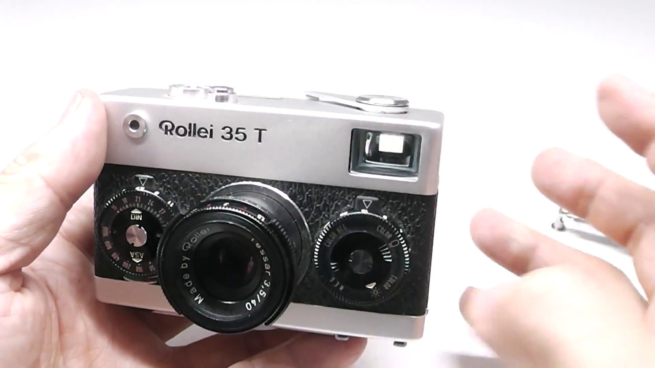 Rollei 35 T Tessar ローライ テッサー 40mmF2.8 2.8/40 シルバー+