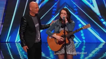America's Got Talent 2014 - Anna Clendening: Nervous Singer Delivers Stunning "Hallelujah" Cover