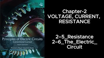 Principles of Electric Circuits(Thomas Floyd)-Chapter-2.5 Resistance and The Electric Circuit