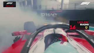 Leaked Full Uncensored Ferrari Radio Charles Leclerc 360 Crash Miami Grand Prix F1