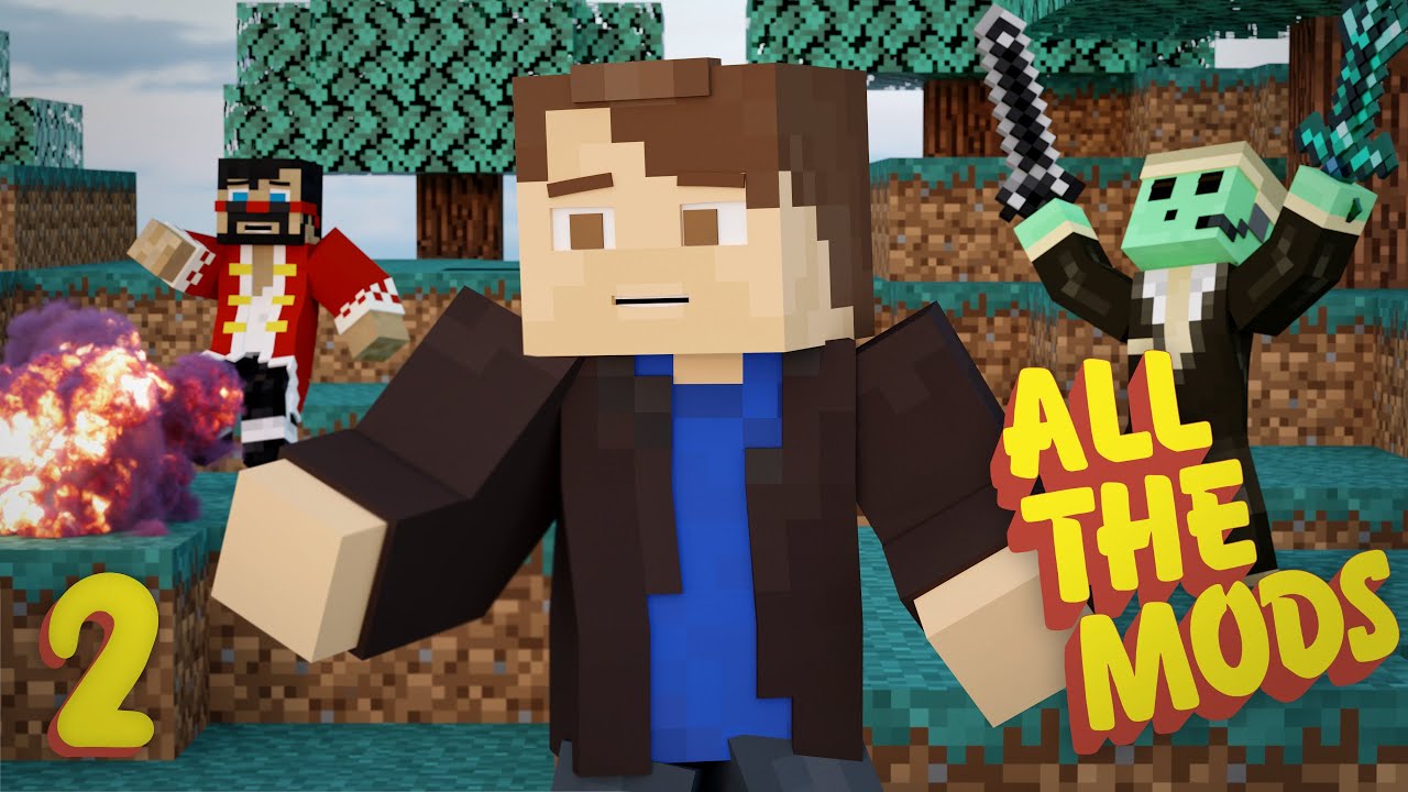 ALL THE MODS 8 w/ CAPTAINSPARKLEZ & PETEZAHHUTT - MINECRAFT MODDED - Ep ...