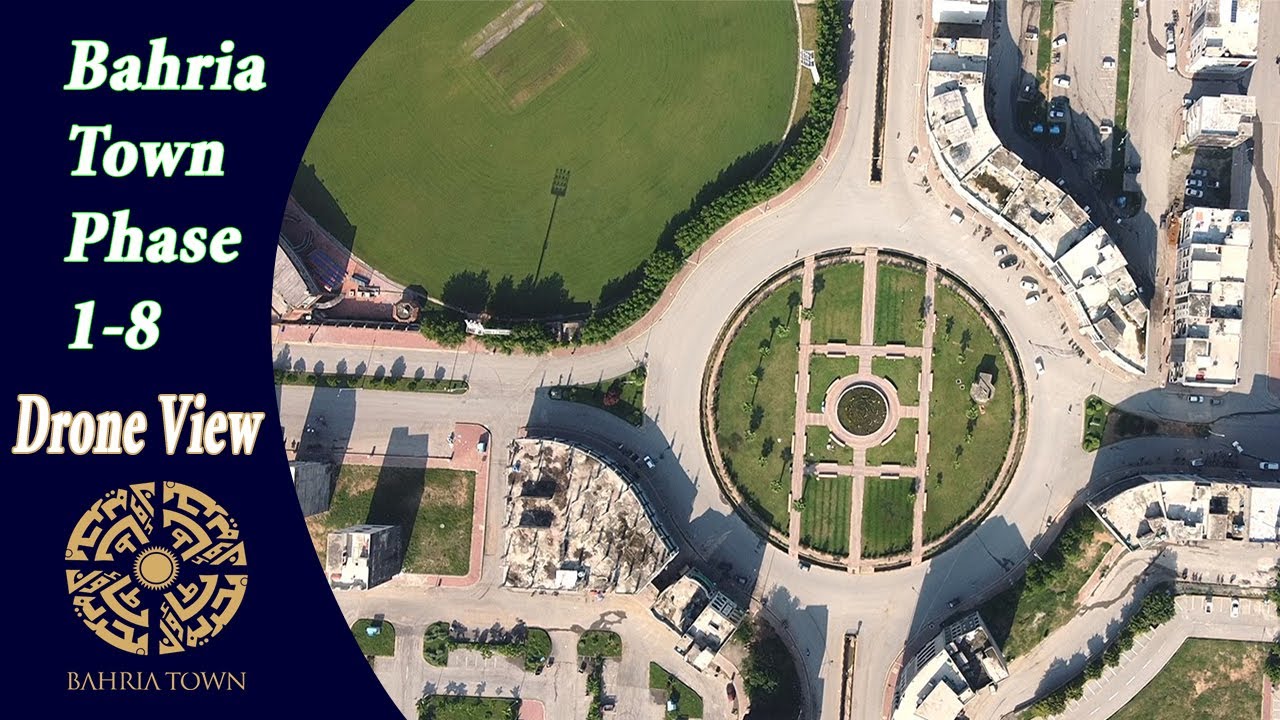 Bahria town Rawalpindi/Islamabad Phase 18 Drone aerial view