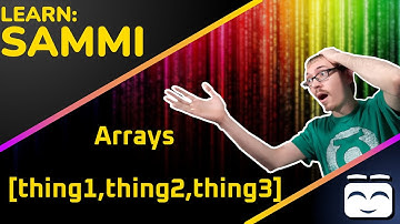 Streaming with SAMMI - Arrays
