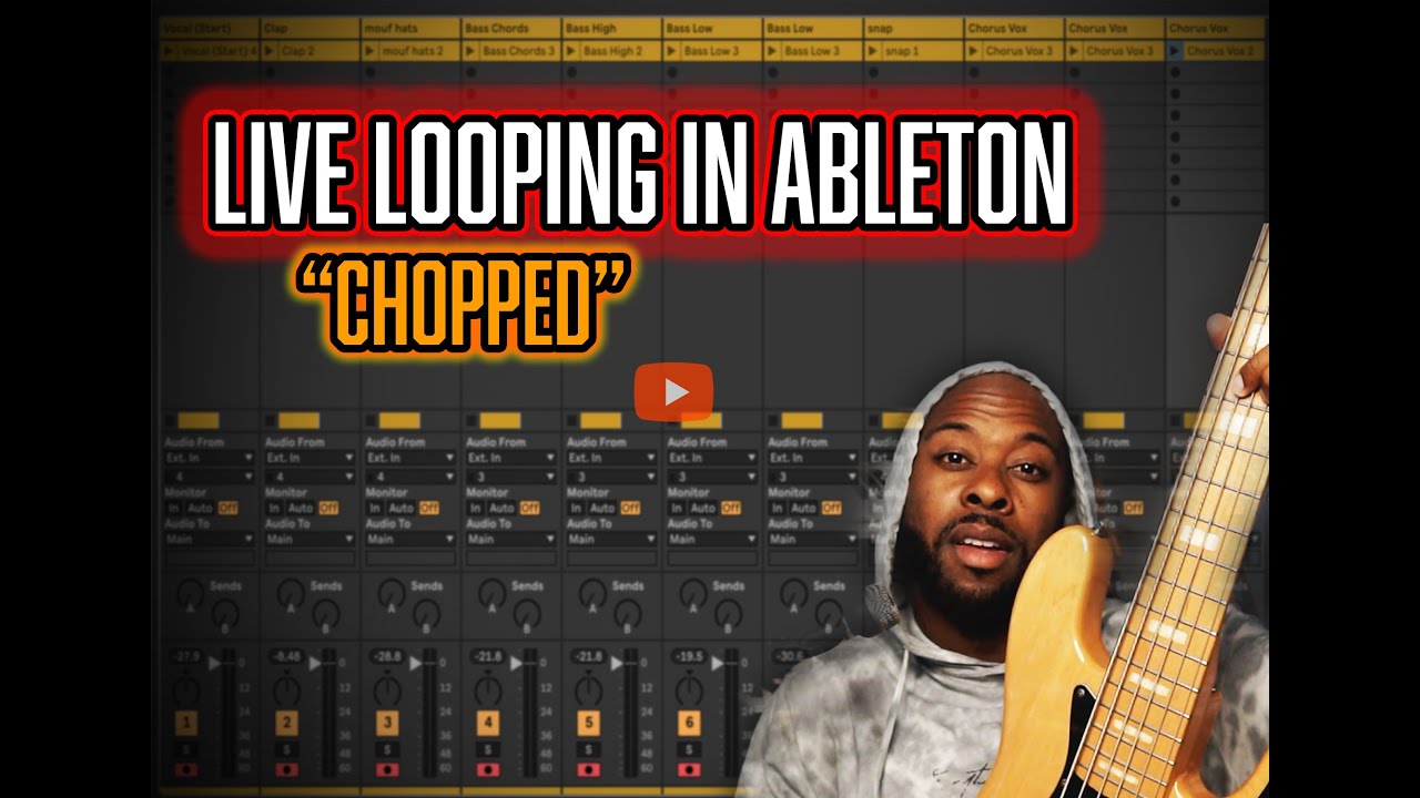 Live Looping Jeff Bradshaw’s “Chopped” | Bass & Vocals in Ableton