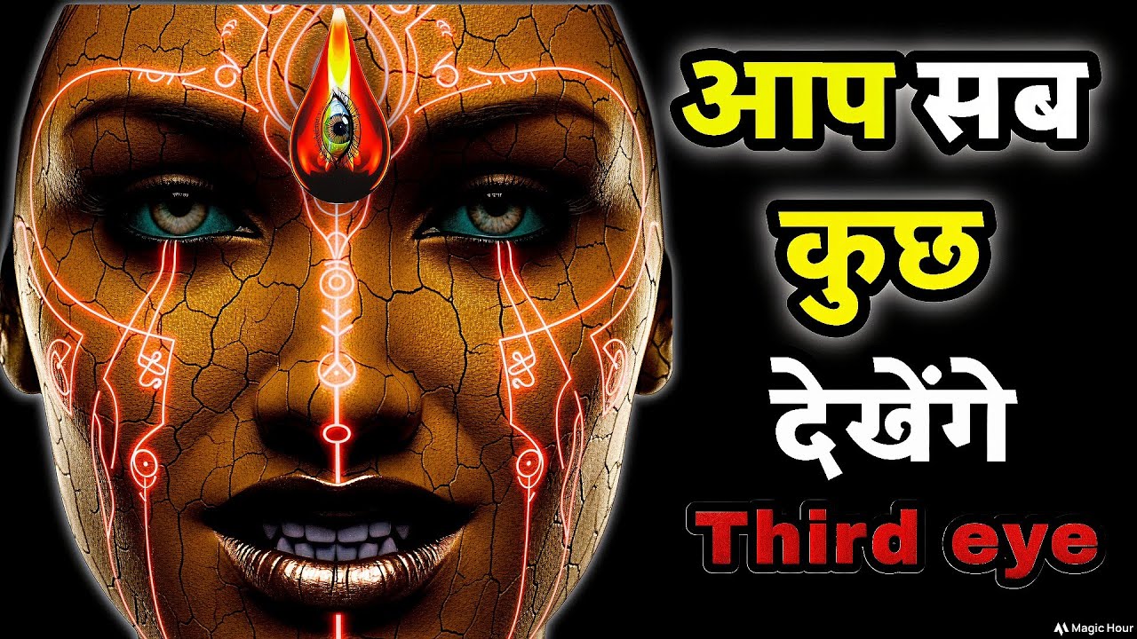 अपनी आंतरिक दृष्टि को सक्रिय करने और अदृश्य से परे देखने की निषिद्ध तकनीक open third-eye #thirdeye 