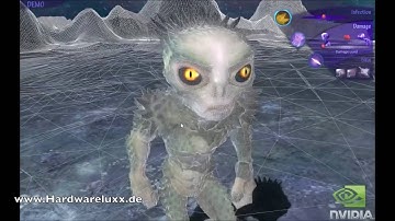 NVIDIA Tech Demo Alien vs Triangle