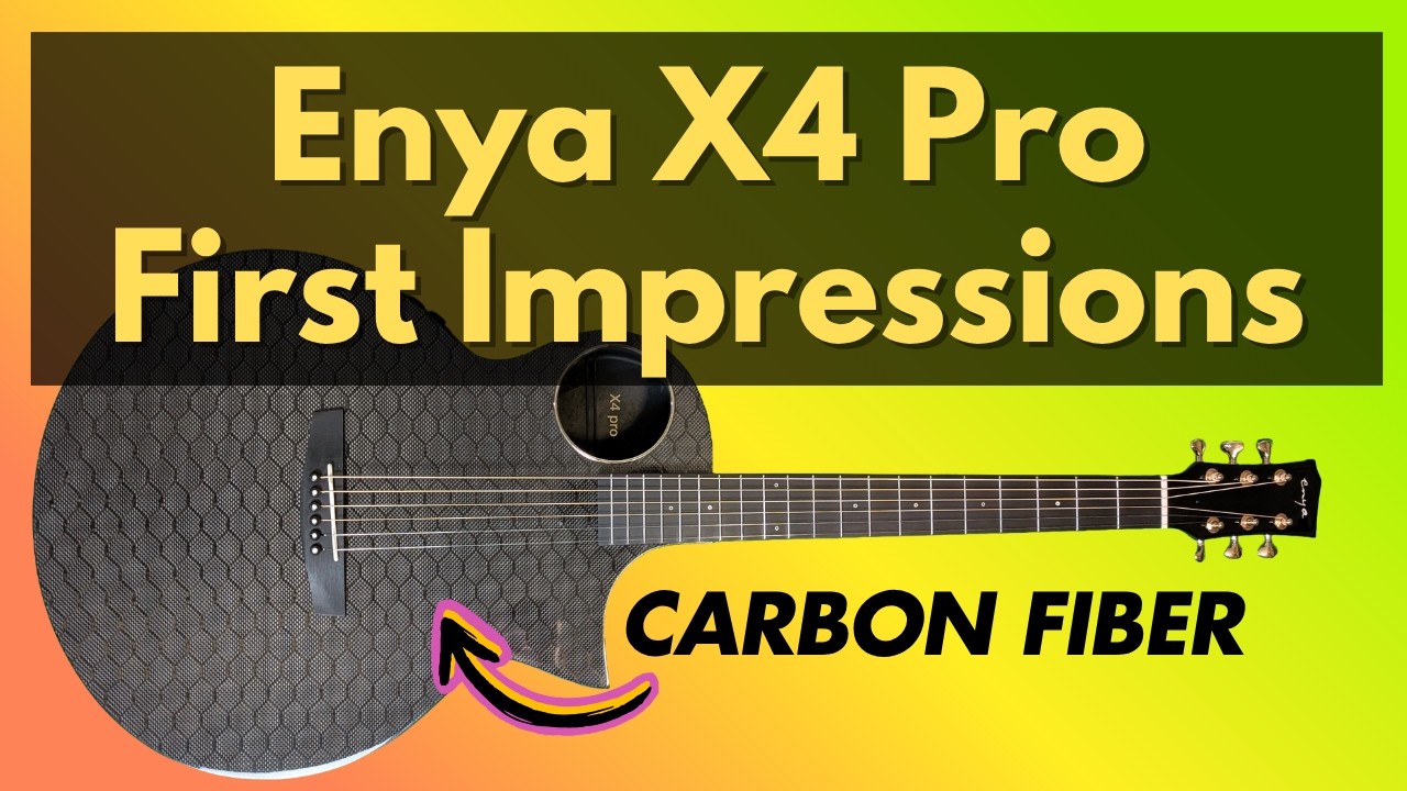 FIRST IMPRESSIONS: Enya X4 Pro carbon fiber acoustic electric