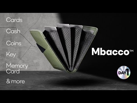 Now on Kickstarter: Mbacco™ - The Last Wallet You Will Ever Need